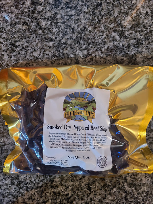 Beef Jerky-Peppered